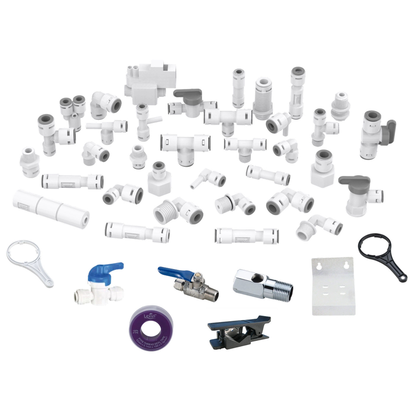 Lexpure RO Fittings & Connectors — manufacturer reference photo