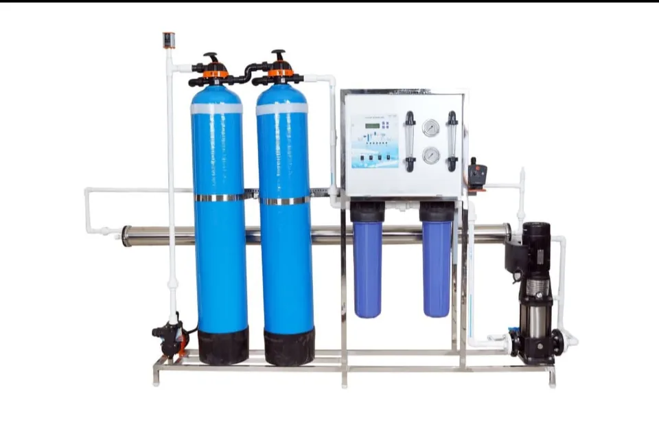 Commercial RO Plant — Twin Pressure Vessels — supplied catalogue photo
