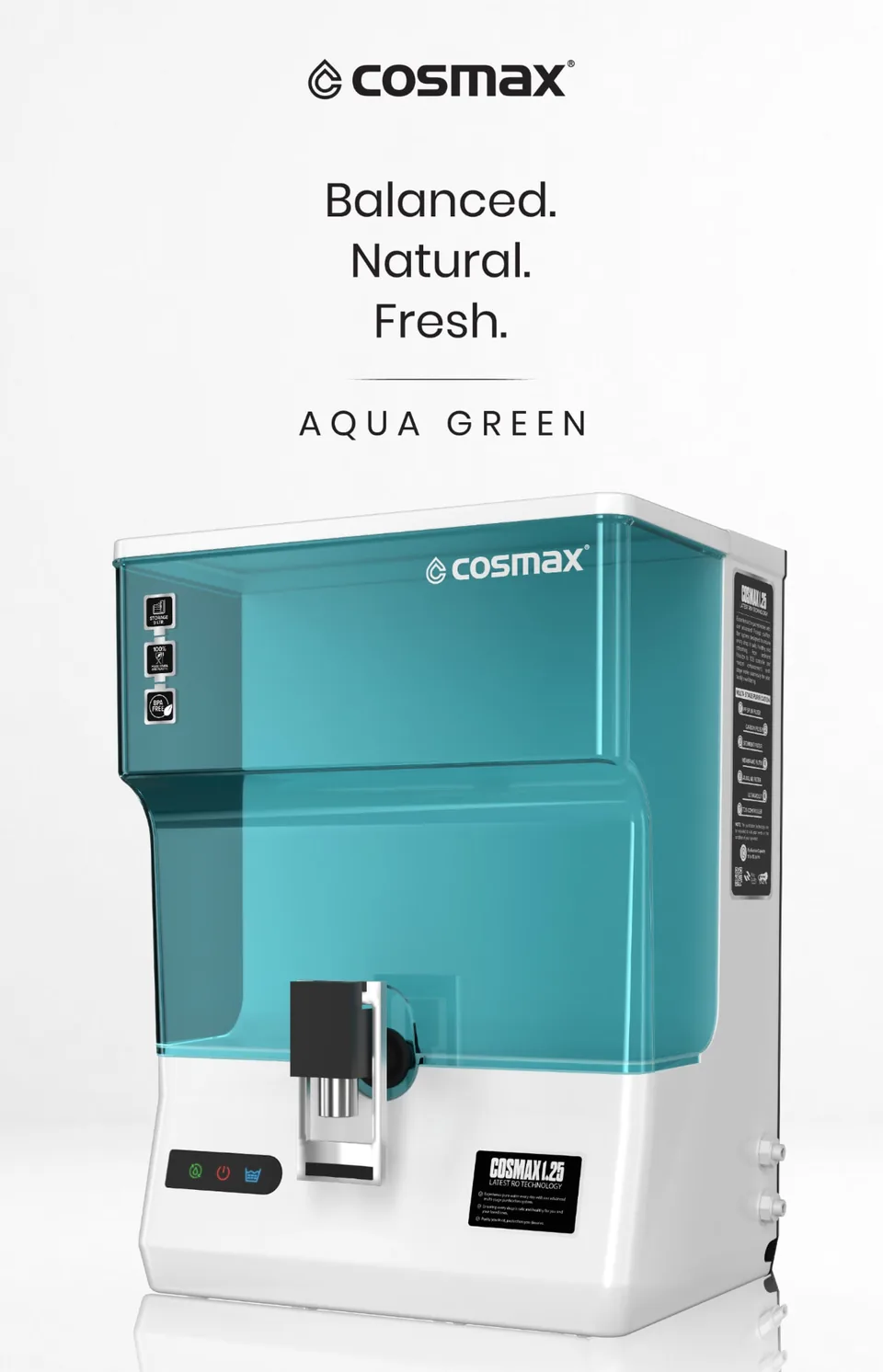 Cosmax — Aqua Green — supplied catalogue photo